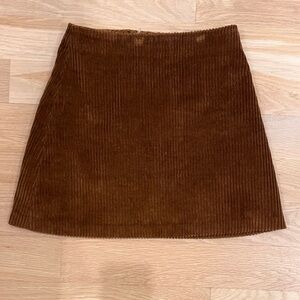 Aritzia - Wilfred corduroy mini skirt size 0